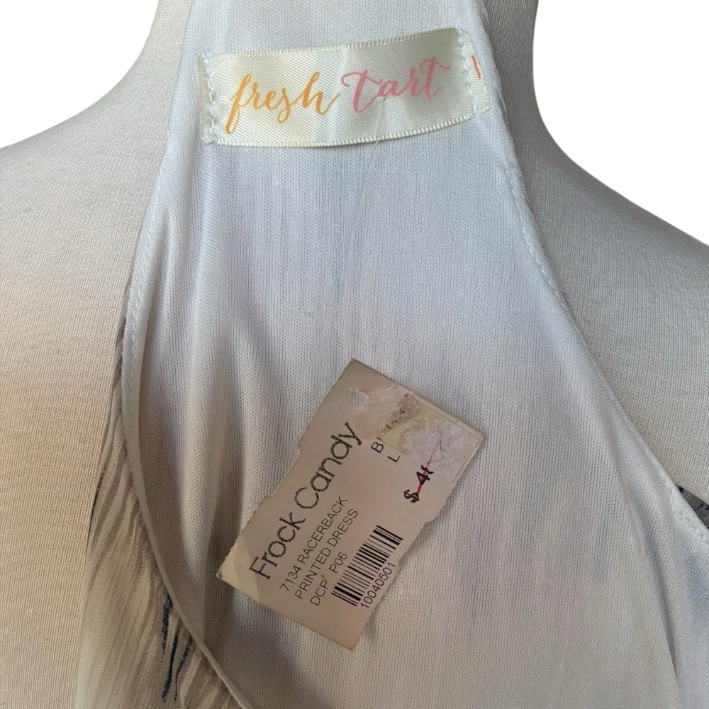 Frock Candy Fresh Tart Women's Large Racer Back Tie Dye Tunic Shift SunDress - Picture 5 of 5